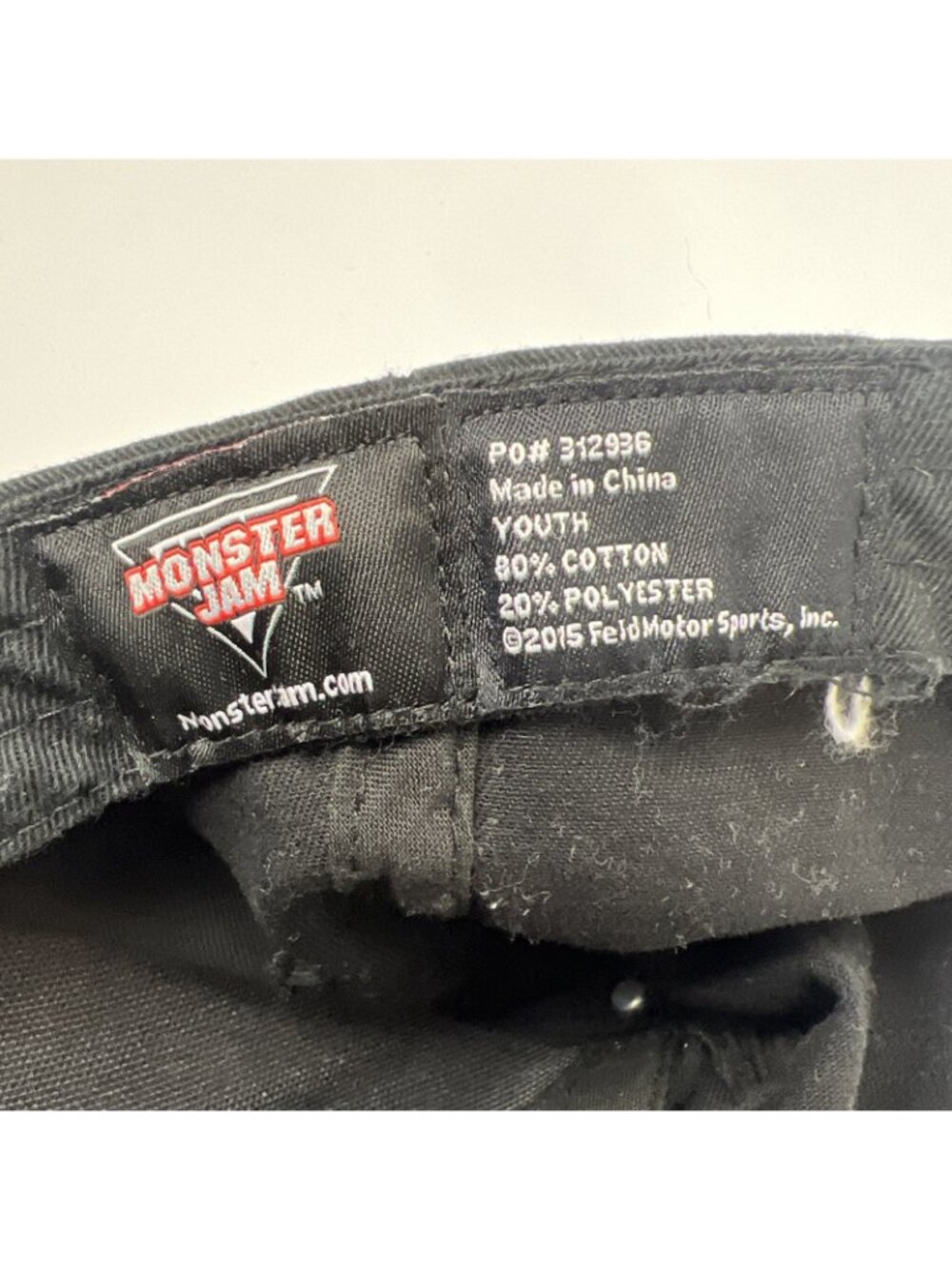 Monster Truck Racing Grave Digger Youth Adjustable Hat 2015 - Picture 4 of 4